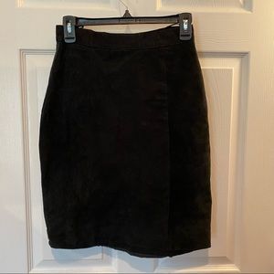 Vintage Leather Skirt